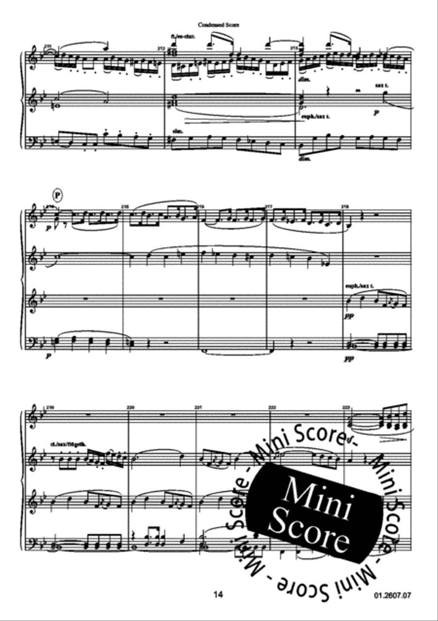Anacreon Ouverture Anacreon Ouverture Concert Band scores gallery preview page 67