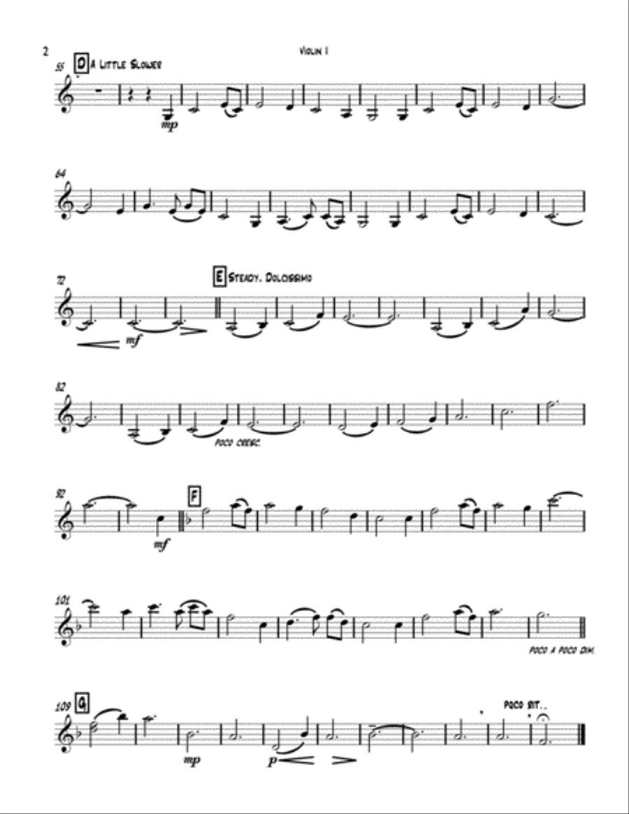 Amazing Grace String Quartet String Quartet scores gallery preview page 2