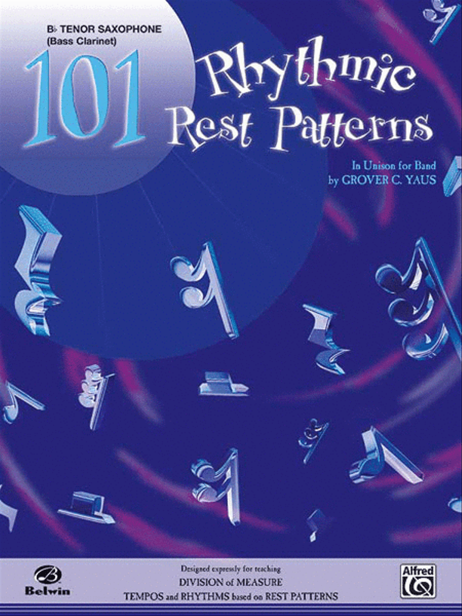 101 Rhythmic Rest Patterns Concert Band Methods scores gallery preview page 1