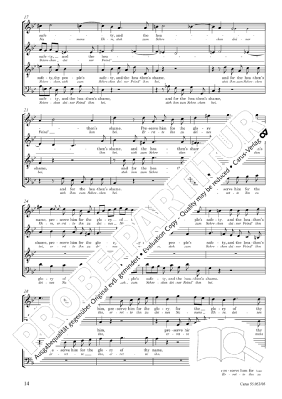 Saul Saul SSATB scores gallery preview page 15