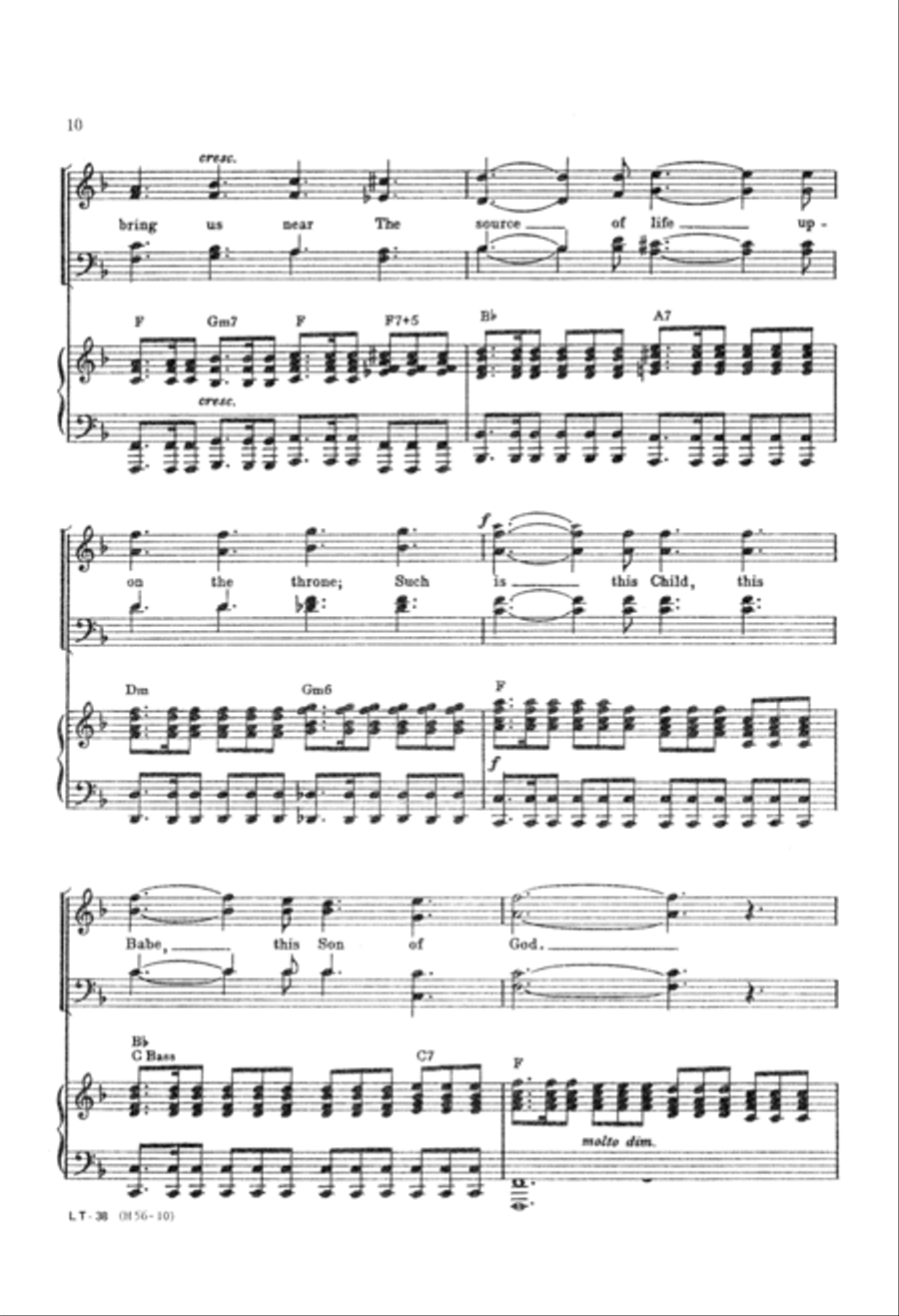 A Child of Hope 4-Part scores gallery preview page 11