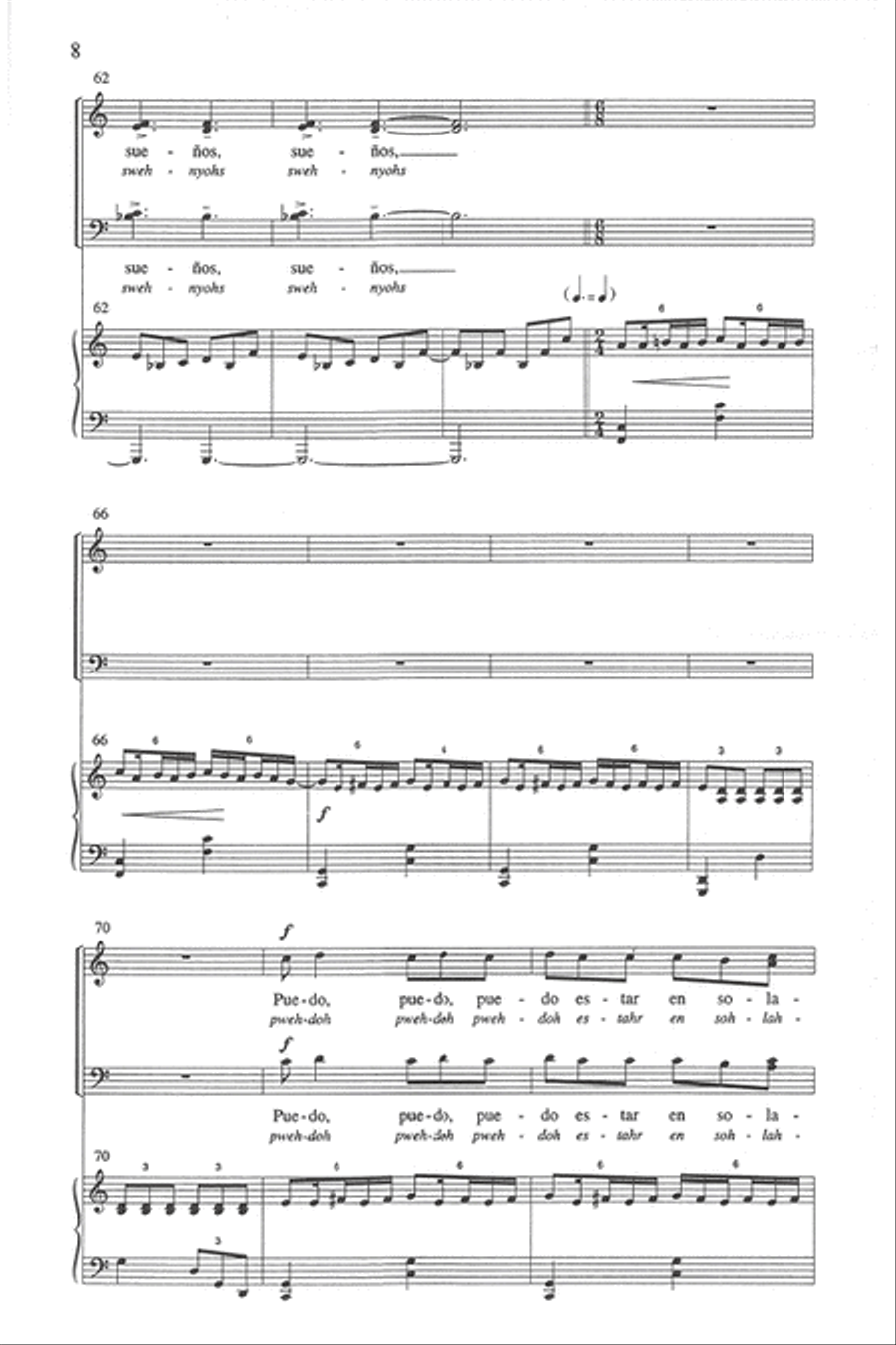 Portones abiertos y rostros brillantes 4-Part scores gallery preview page 7