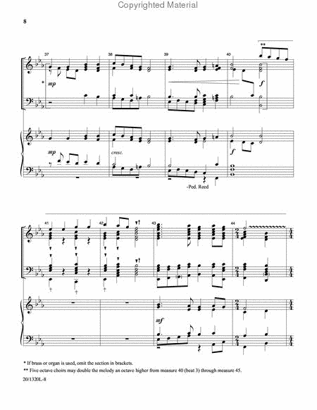 Easter Morning Celebration - Organ/Handbell Score image number null