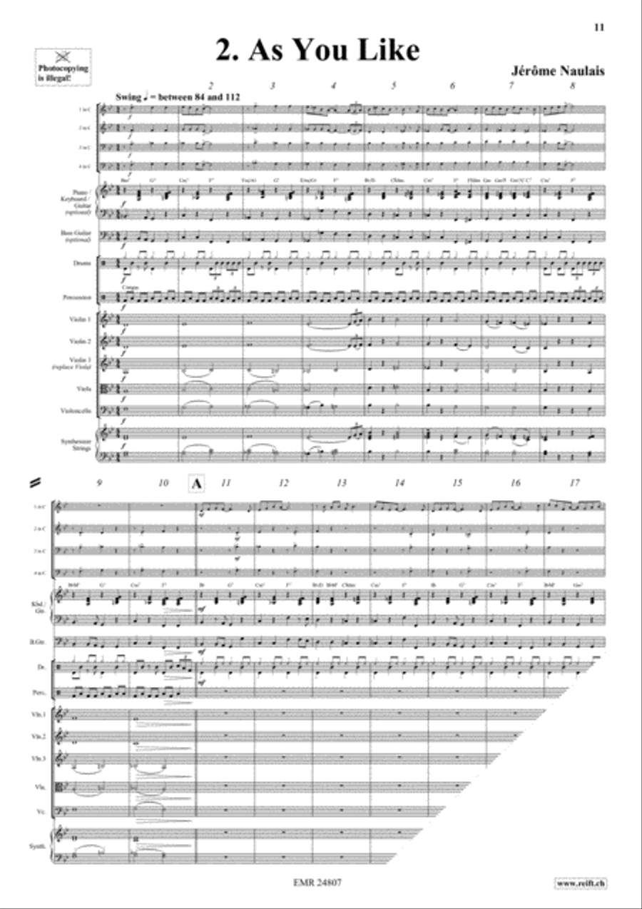 Play With Your Band Volume 1 Brass Ensemble scores gallery preview page 5