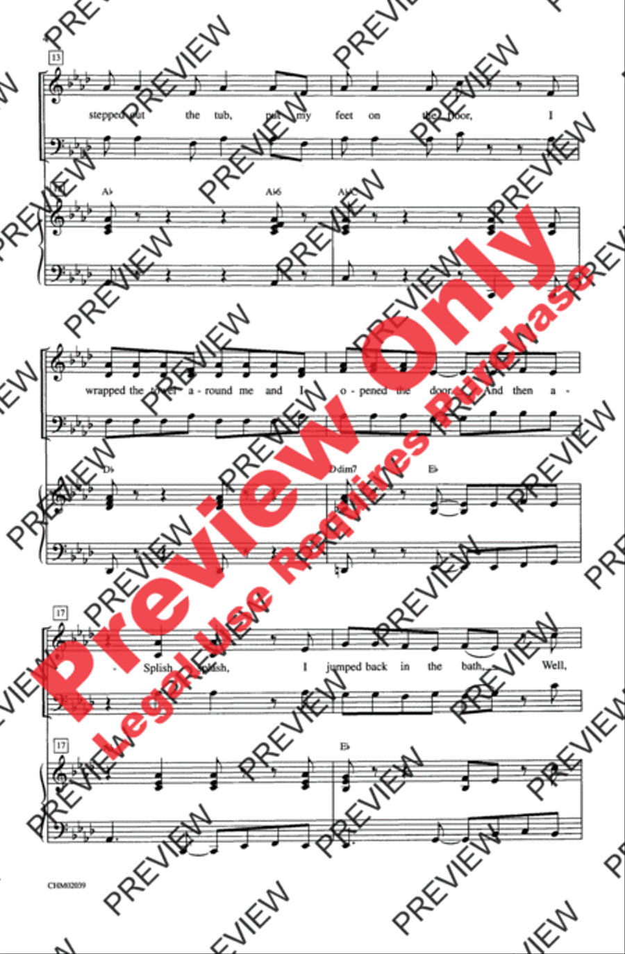 Splish Splash 2-Part scores gallery preview page 4