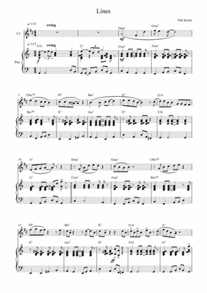 Lines - Clarinet solo