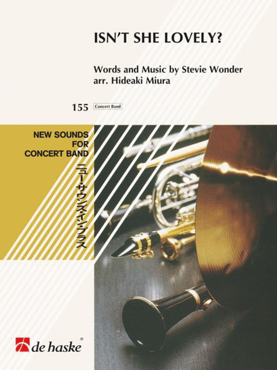 Isn't She Lovely? Concert Band scores gallery preview page 1