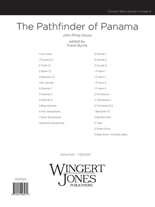 Pathfinder Of Panama - Full Score