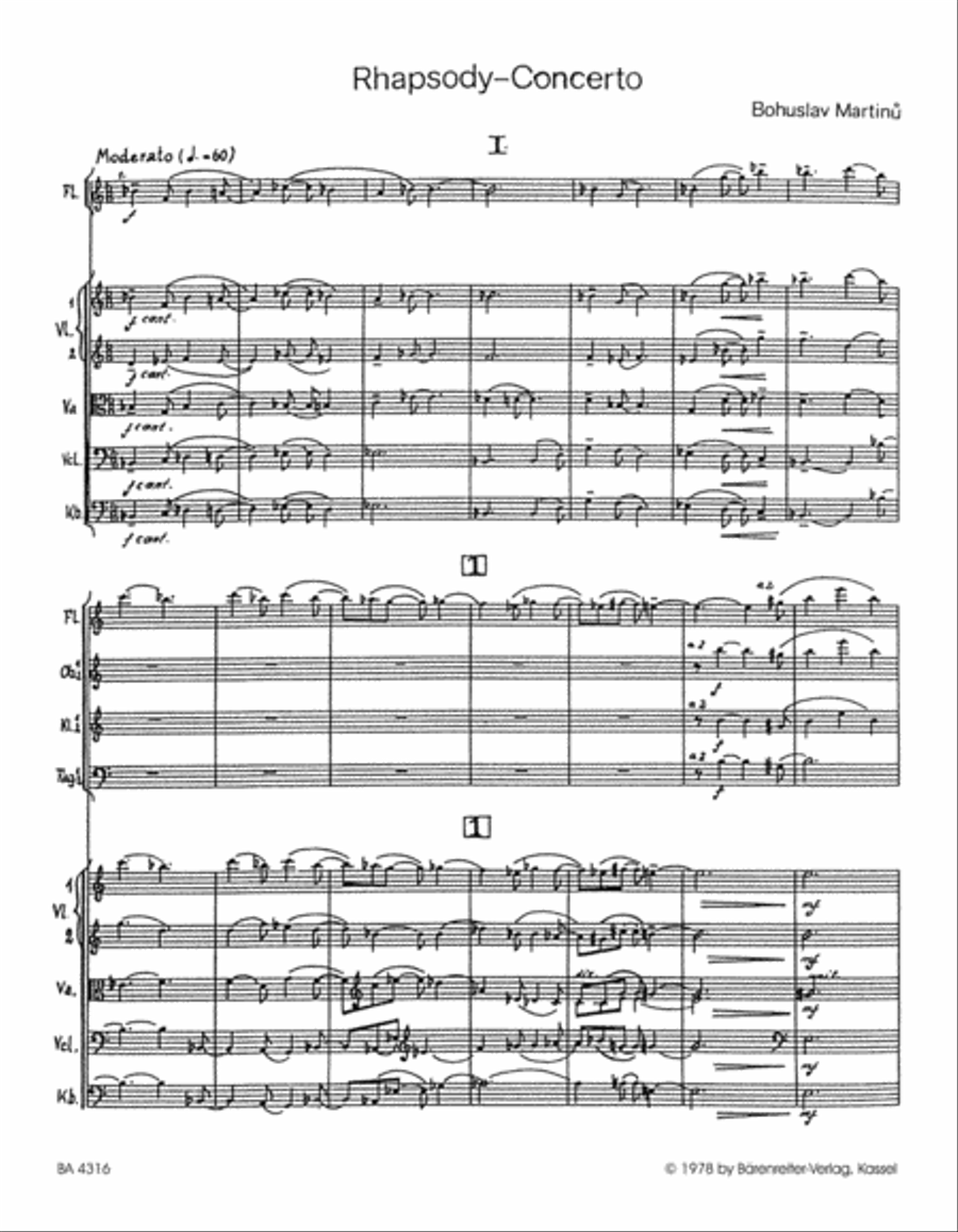 Rhapsody-Concerto for Viola and Orchestra Orchestra scores gallery preview page 3