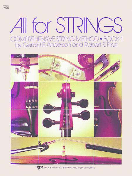 All For Strings Book 1-violin