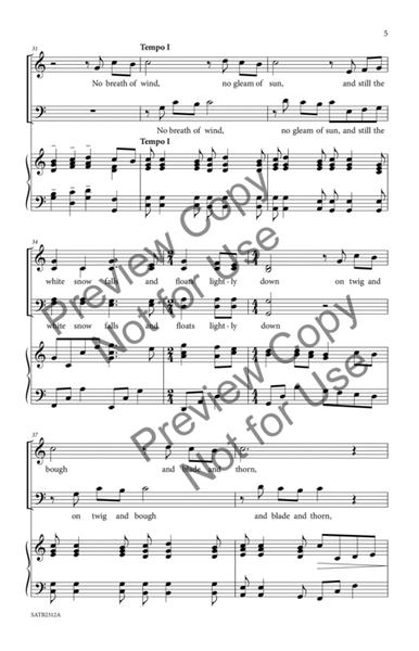 No Breath of Wind SATB image number null