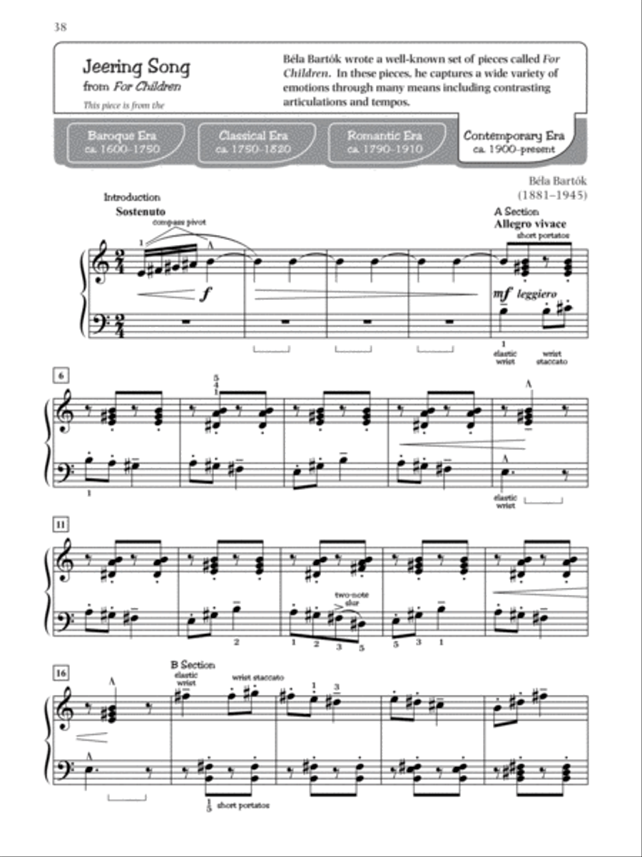 Pathways to Artistry -- Masterworks, Book 3 Piano Method scores gallery preview page 5