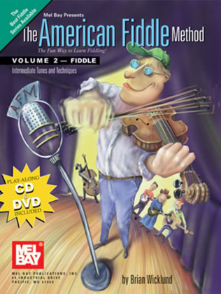 Book cover for The American Fiddle Method, Volume 2 - Fiddle