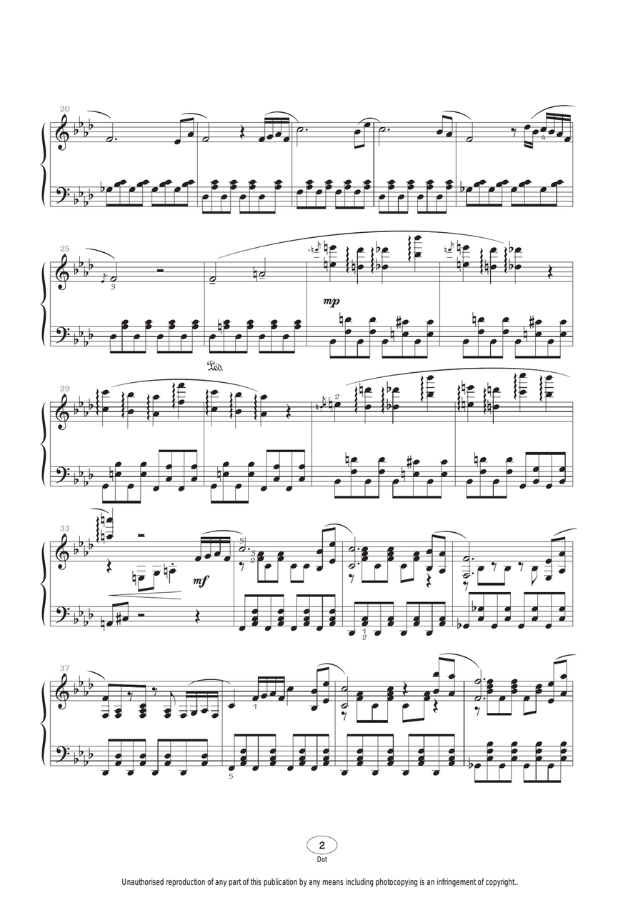 Dot Piano Solo scores gallery preview page 2