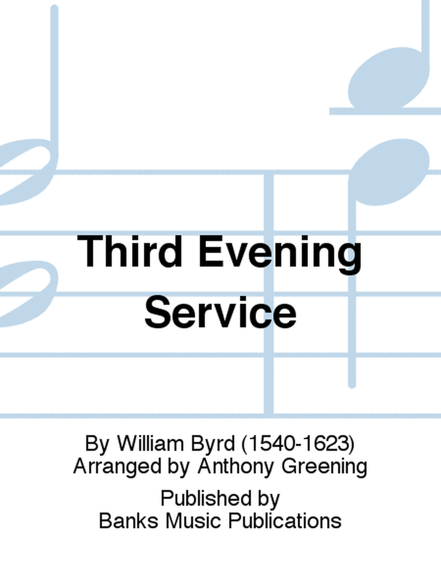 Third Evening Service