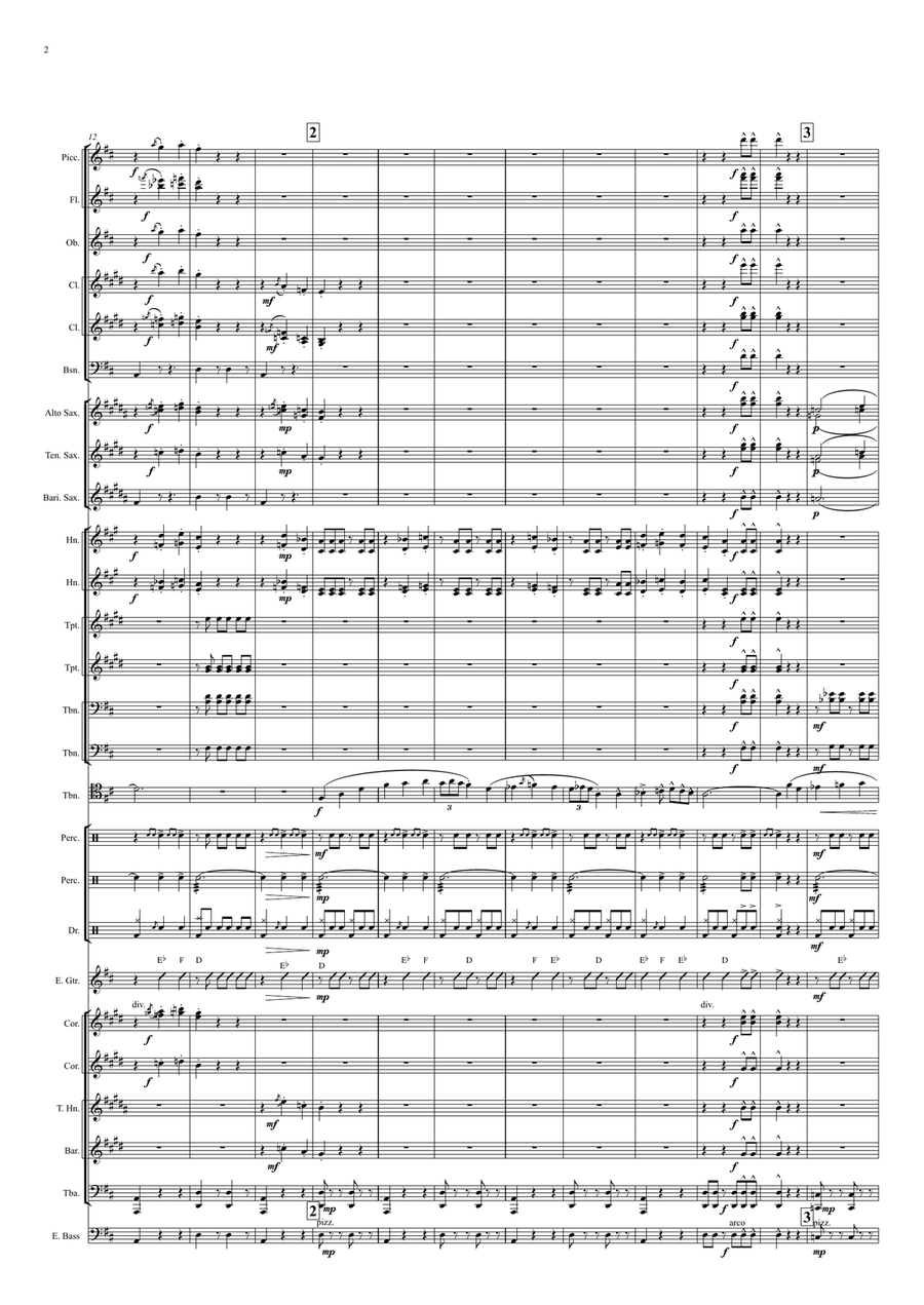 "Bolivar" for trombone with the wind orchestra image number null