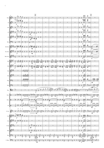 "Bolivar" for trombone with the wind orchestra Marching Band - Digital Sheet Music