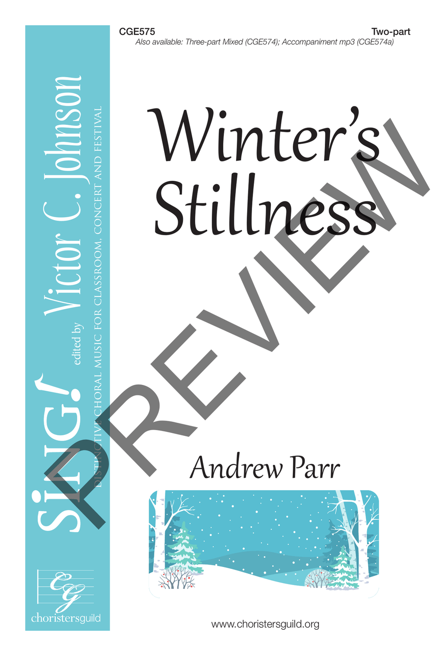 Winter's Stillness (Two-part) 2-Part scores gallery preview page 2