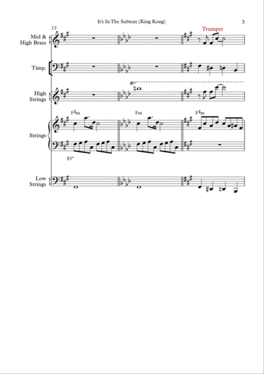 It's In The Subtext Small Ensemble scores gallery preview page 3