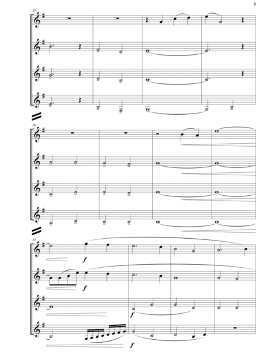 Uncharted: Nate's Theme Brass Ensemble scores gallery preview page 6