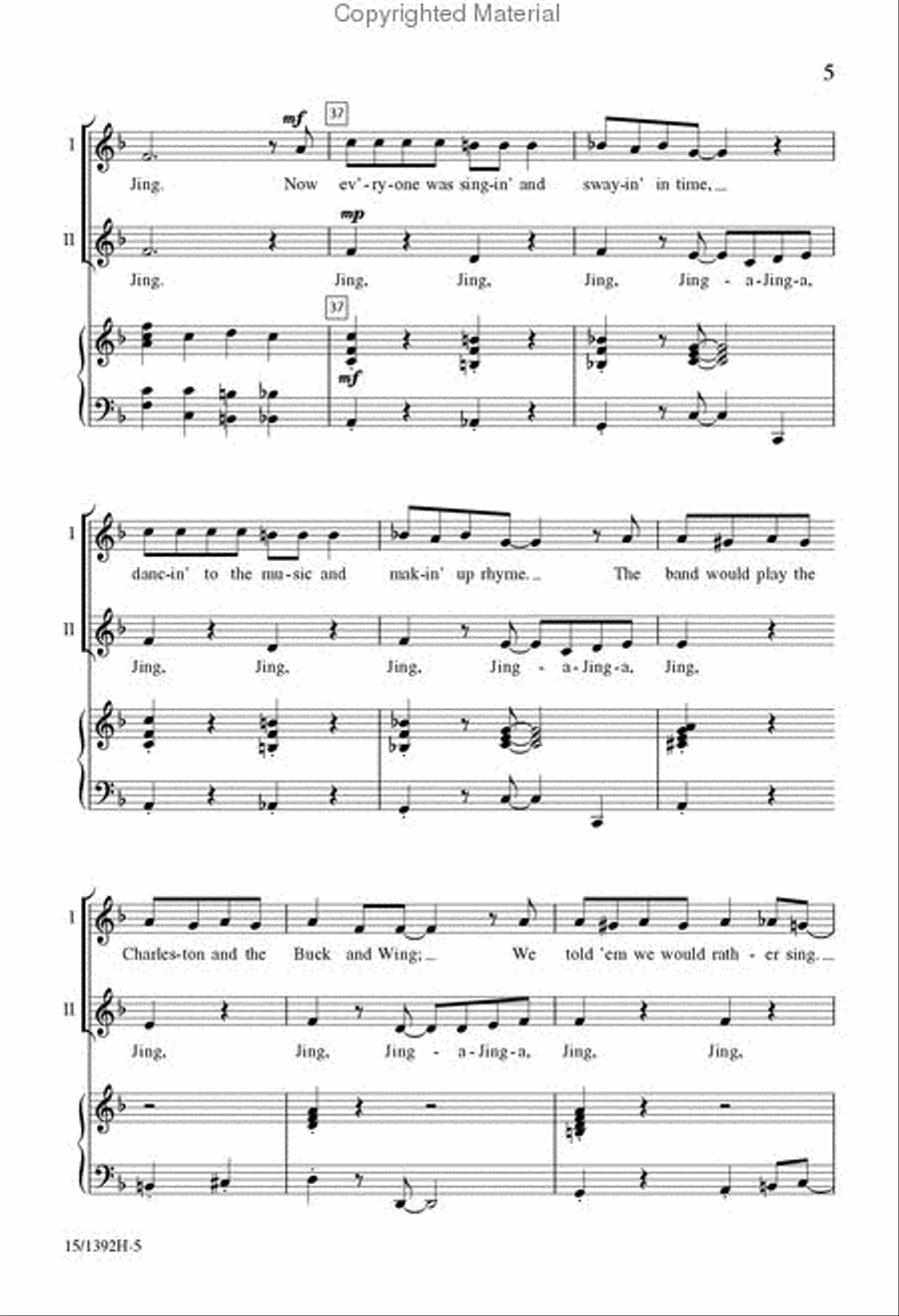 Ja-Da Ja-Da 2-Part scores gallery preview page 6