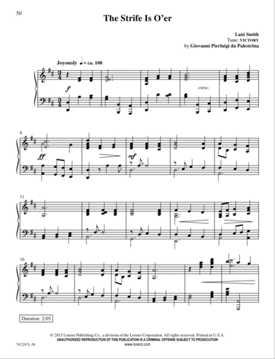 Glorious Morning! Piano Solo scores gallery preview page 19