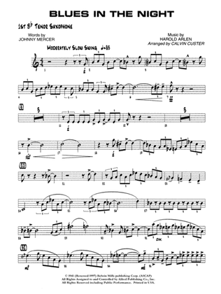Blues in the Night: B-flat Tenor Saxophone