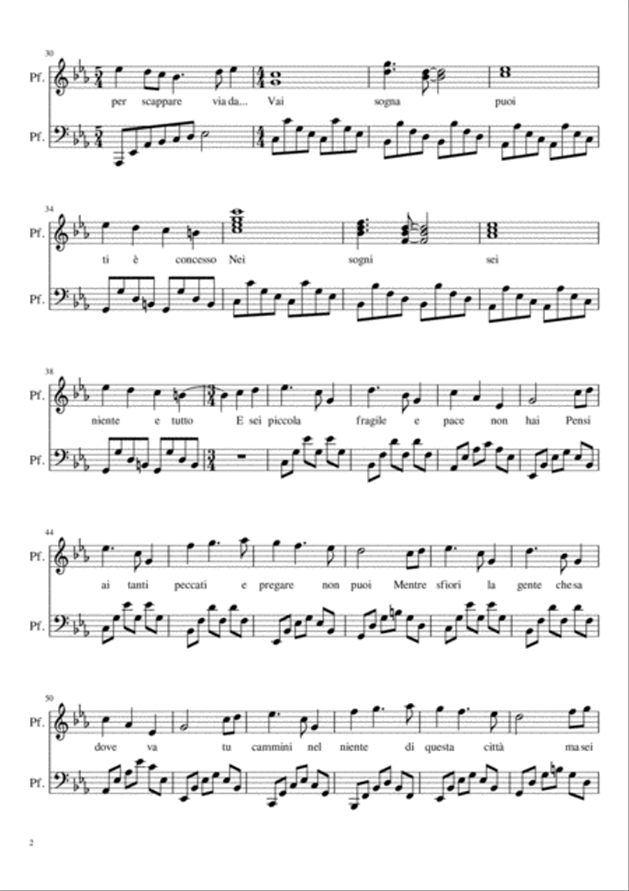 AS IF BY MAGIC Piano Solo scores gallery preview page 2