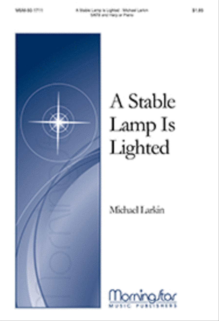 A Stable Lamp Is Lighted 4-Part scores gallery preview page 1
