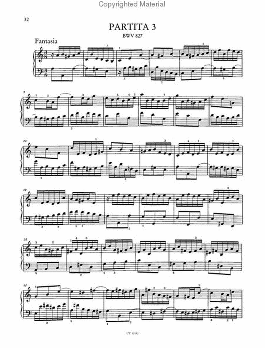 6 Partitas, BWV 825-830
