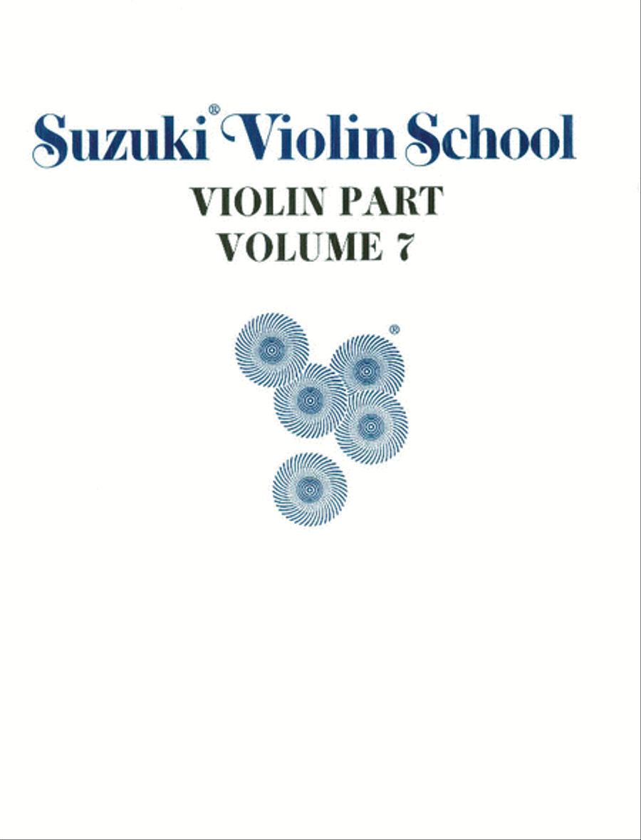 Suzuki Violin School, Volume 7