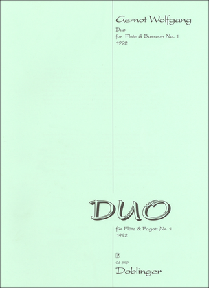 Book cover for Duo No. 1 (1992)