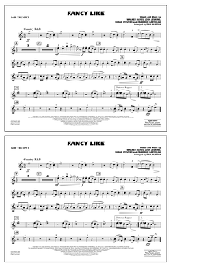 Fancy Like (arr. Paul Murtha) - 1st Bb Trumpet