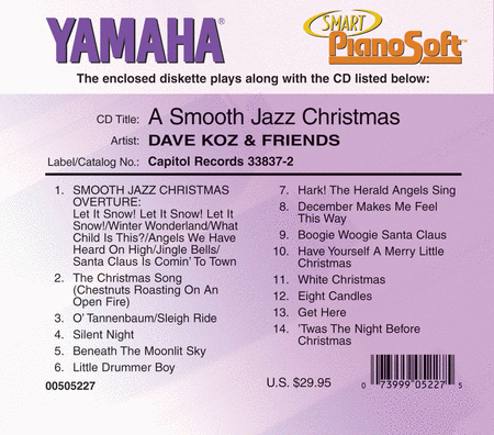Dave Koz & Friends - A Smooth Jazz Christmas - Piano Software