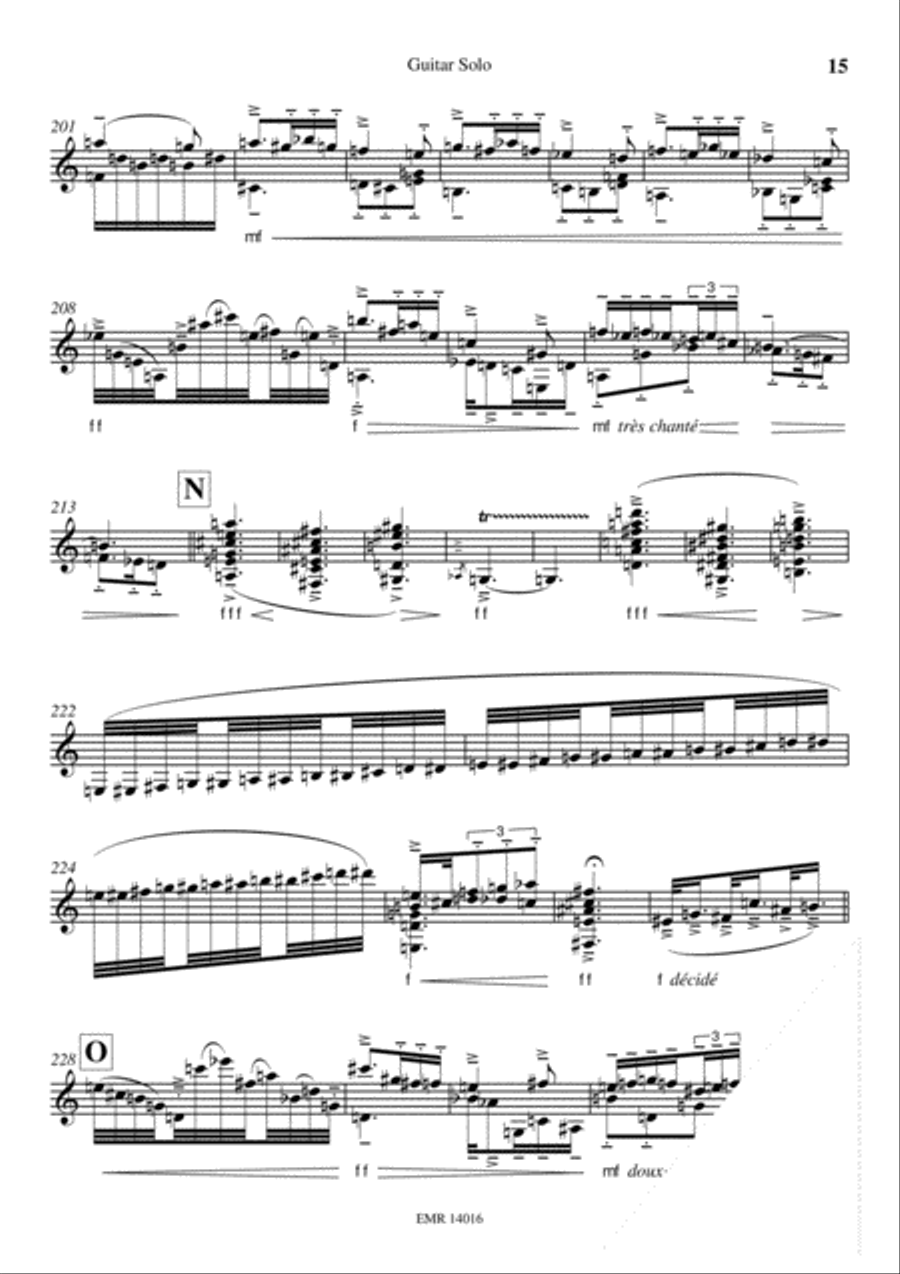 Sonata Granadina Classical Guitar scores gallery preview page 8