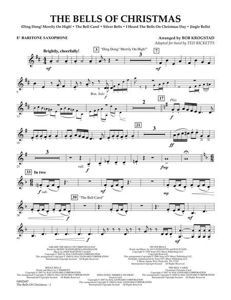 The Bells Of Christmas - Eb Baritone Saxophone