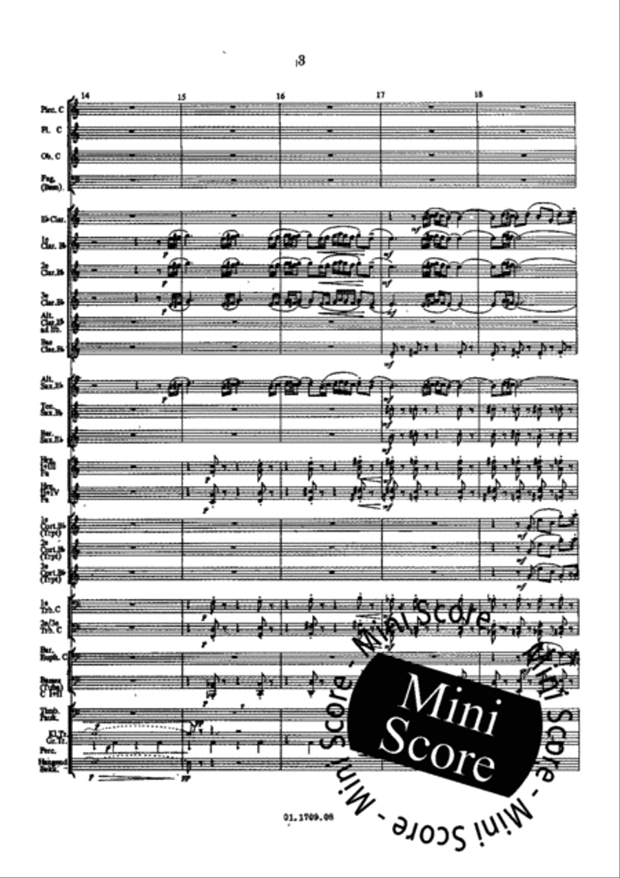 Marcia Pomposa Marcia Pomposa Concert Band scores gallery preview page 7