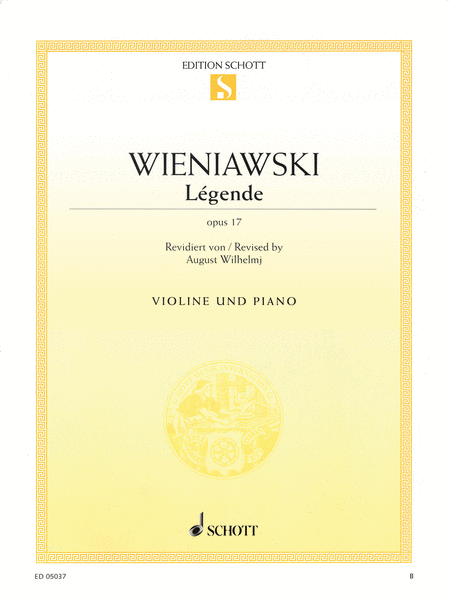 Henri Wieniawski: Legende, Op. 17 (Piano / Violin)