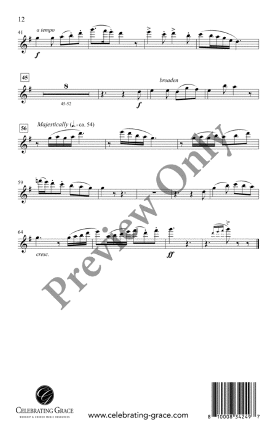 Jerusalem, My Happy Home Jerusalem, My Happy Home 4-Part scores gallery preview page 12