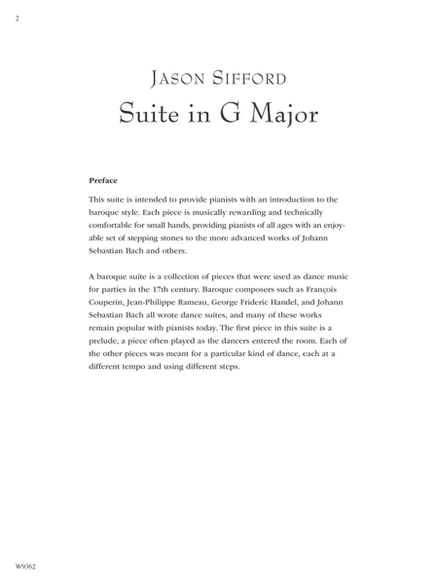 Suite in G Major