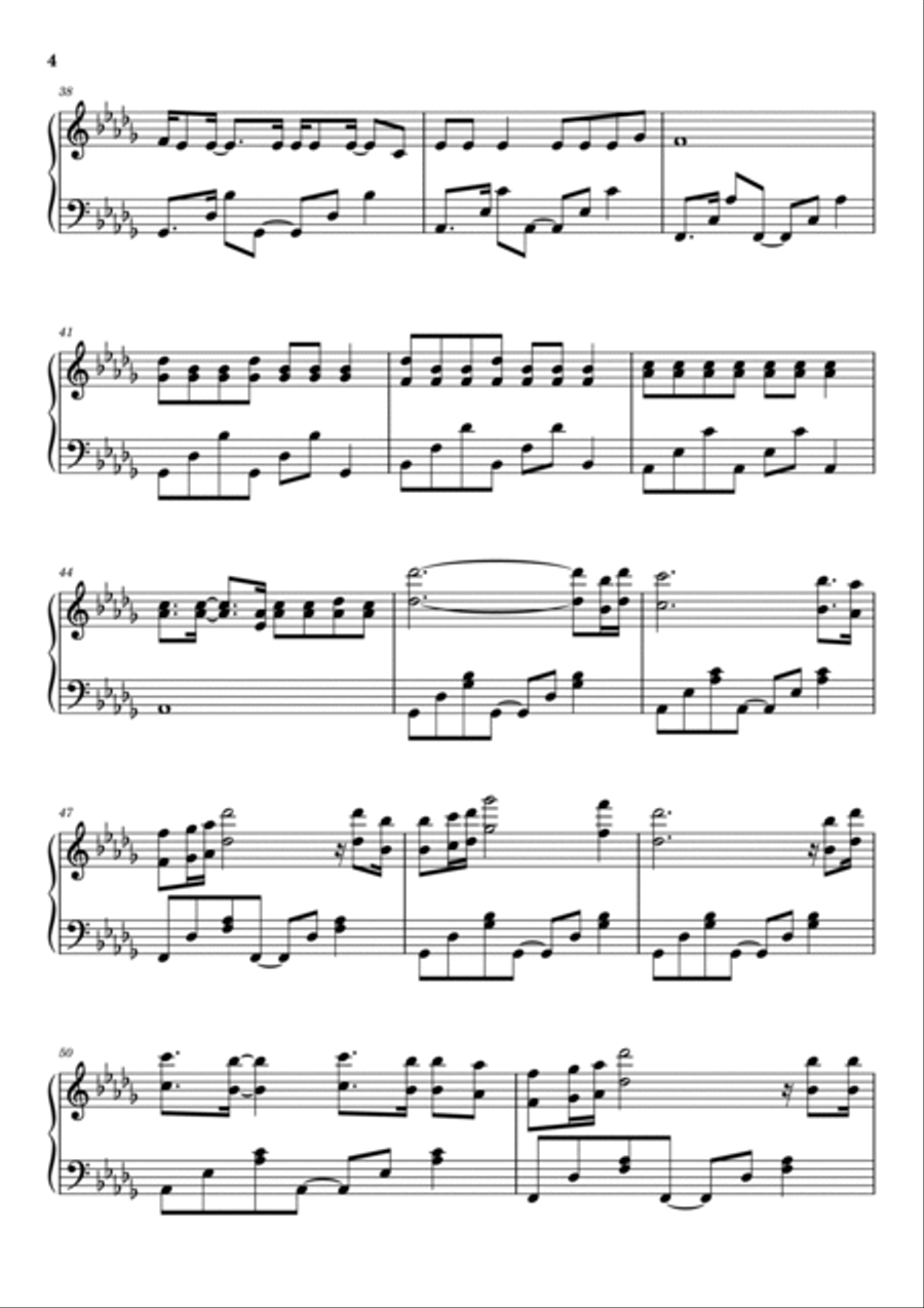 Chandelier Chandelier Piano Solo scores gallery preview page 4
