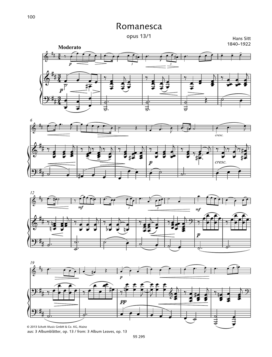 Romanesca, Op. 13 No. 1