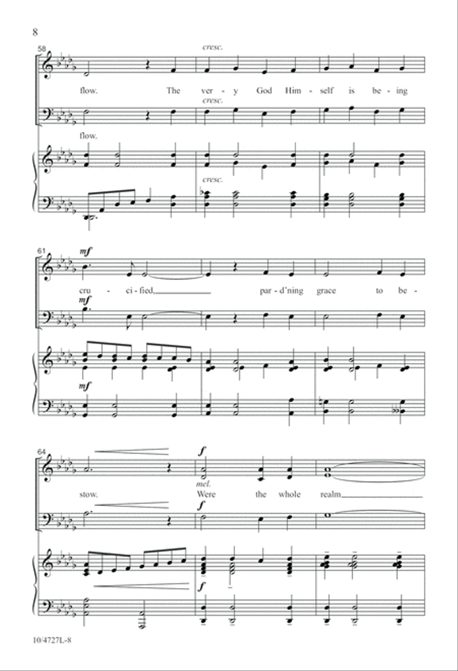 It Was for Love! It Was for Love! 4-Part scores gallery preview page 8