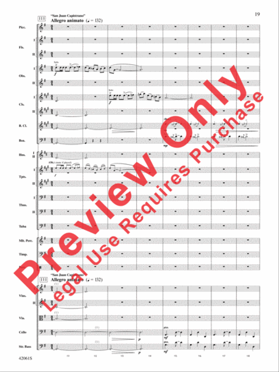South County Sketches Full Orchestra scores gallery preview page 20