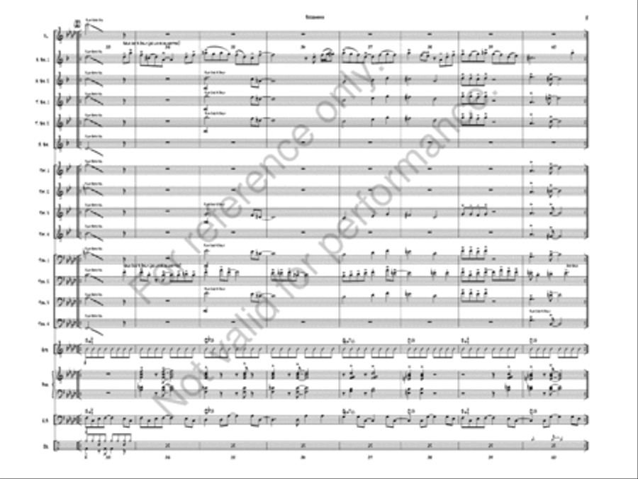 Rockamania Jazz Ensemble scores gallery preview page 7