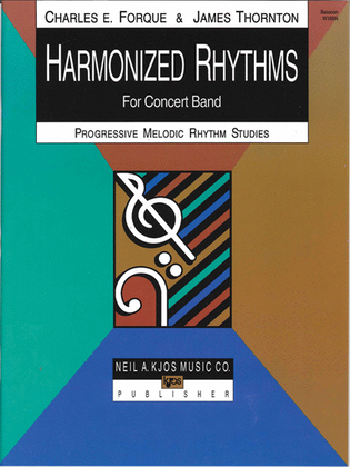 Book cover for Harmonized Rhythms - Bassoon