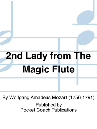 Book cover for 2nd Lady from The Magic Flute