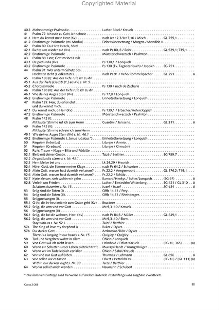 Choirbook of Mourning Choirbook of Mourning Choir scores gallery preview page 4