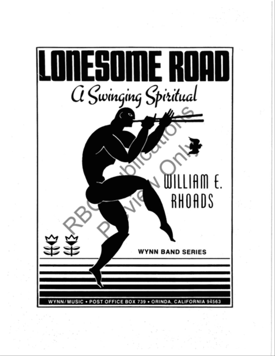 Lonesome Road (Score) Concert Band scores gallery preview page 2