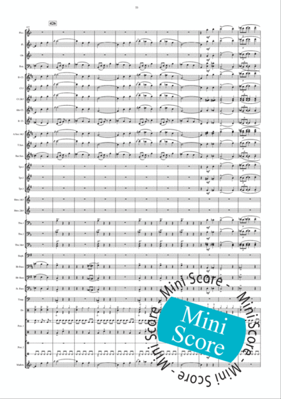 Car Concert Band scores gallery preview page 57